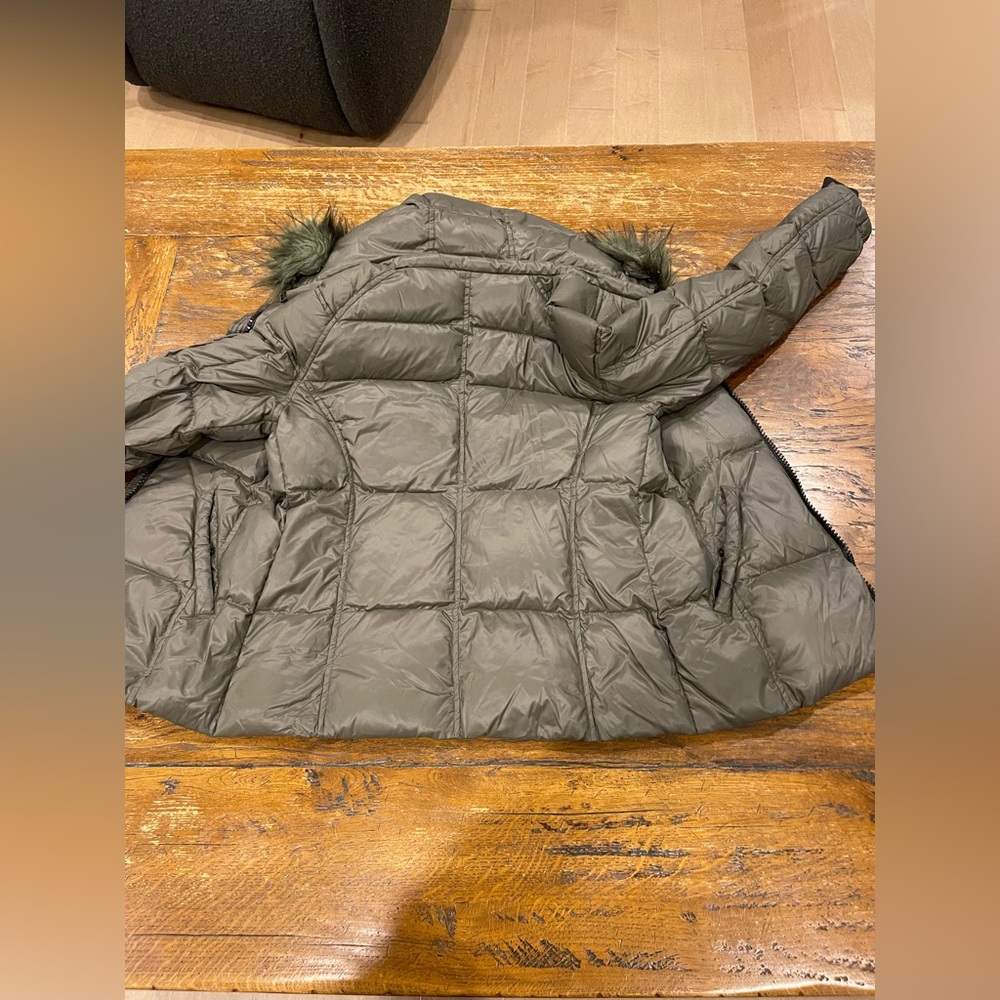 S13 Allie Faux Fur Trimmed Down Puffer